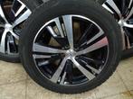 4 originele velgen-wielen peugeot 3008, Ophalen, 18 inch, Gebruikt, Banden en Velgen