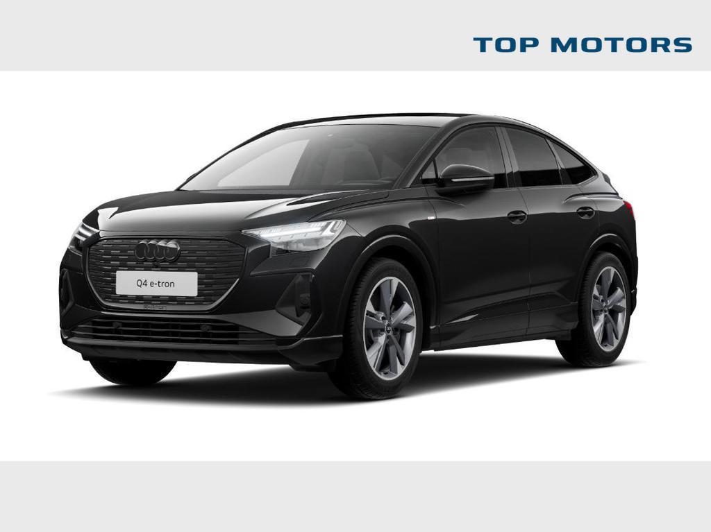 Audi Q4 Sportback e-tron Audi Q4 Sportback Corporate S 45 e-, Auto's, Automaat, Overige modellen, Airbags, Zwart