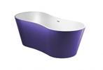 Best Design Vrijstaand bad Color Purplecub 174x77cm paars, Ophalen of Verzenden, Nieuw, Paars