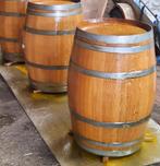 Eiken wijnvat, regenton,bloembak tuin bank, Ophalen