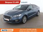 Ford Mondeo 2.0 TDCi EcoBlue Titanium (bj 2020, automaat), Auto's, Gebruikt, Mondeo, Blauw, Leder