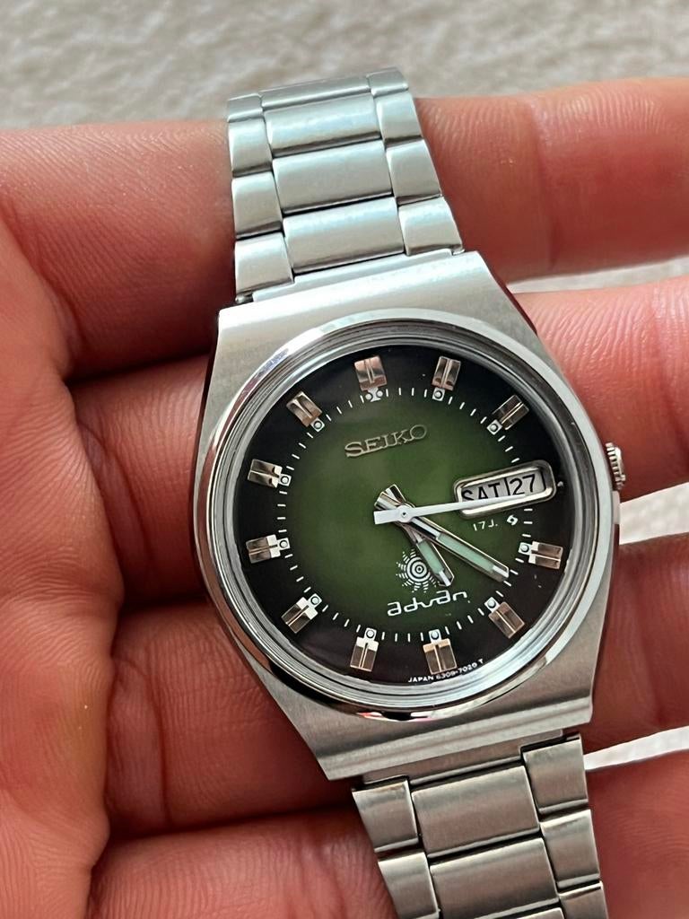 Seiko advan automatic, Handtassen en Accessoires, Horloges | Dames, Ophalen of Verzenden, Zo goed als nieuw, Seiko