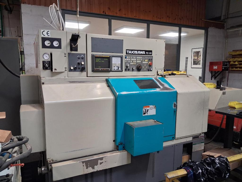 CNC draaibank TAKISAWA, Ophalen
