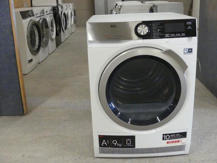Droogkast Condens AEG 9 Kg A++ met Warmtepomp serie 8000, Elektronische apparatuur, Droogkasten, Zo goed als nieuw, Condens, Voorlader