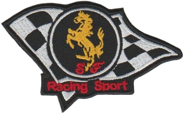 Ferrari Racing Sport stoffen opstrijk patch embleem #8, Verzenden, Nieuw