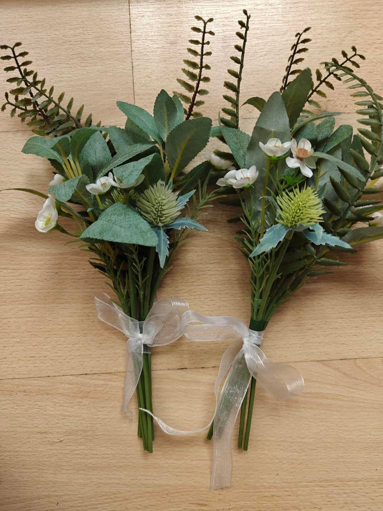 20 kunststof boeketjes. 25cm hoogte., Ophalen