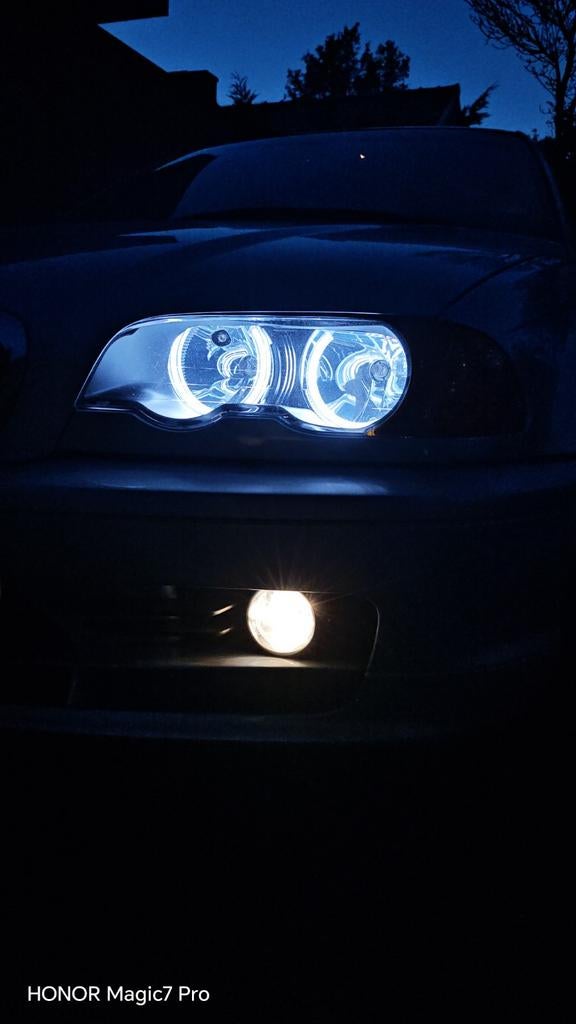 BMW E46 318Ci 1er propriétaire Nouveaux coilovers | 28,00€, Cuir, Argent ou Gris, Achat, Noir