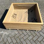 Des jardinières carrées! pots de fleurs carrés en bois, Neuf, Carré, 30 à 60 cm, 60 à 100 cm