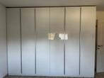 Armoire dressing 6 porte blanc brillant, Maison & Meubles, Enlèvement, Comme neuf