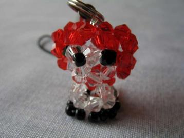 Puppy in kristal parels: siam ( rood) beschikbaar voor biedingen