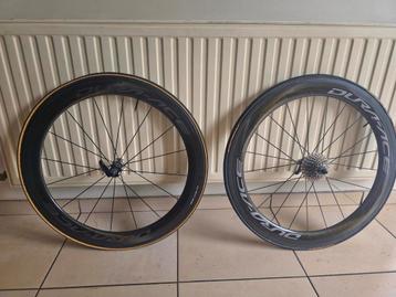 Dura ace C60 carbonwielen beschikbaar voor biedingen