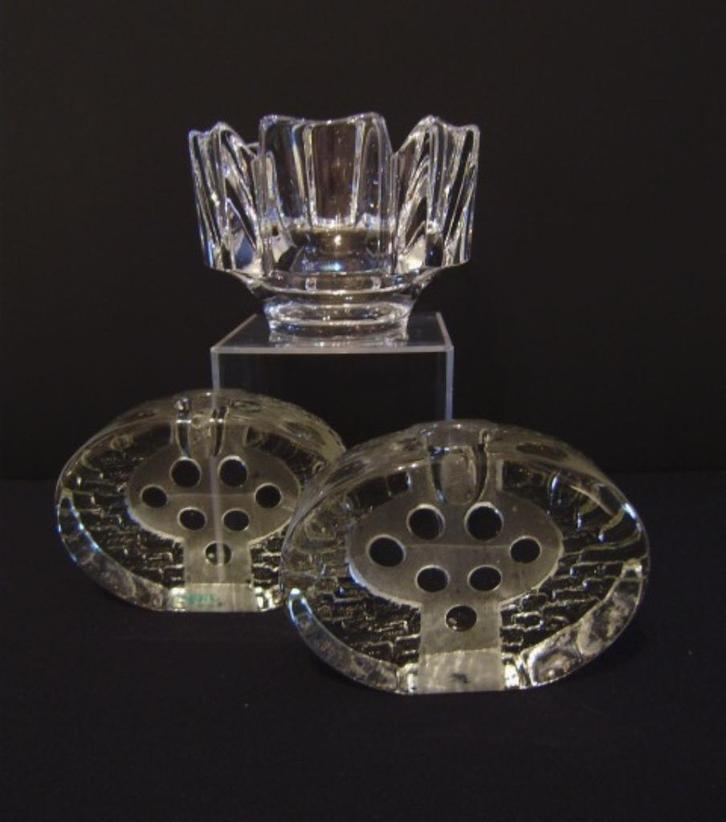 DESIGN : Zweeds kristalglas van ORREFORS en HYBRO - gemerkt, Antiek en Kunst, Antiek | Glaswerk en Kristal, Ophalen