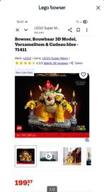 Lego bowser, Ophalen, Zo goed als nieuw, Complete set, Lego