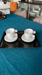 Nespresso dienblad +4 tassen, Ophalen, Zo goed als nieuw