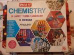 Chemie-experimenteerdoos MERIT -retro collectible., Ophalen, Overige typen
