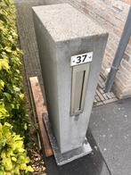 Betonnen brievenbus, Ophalen, Gebruikt, Beton, Staande brievenbus