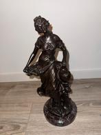 Bronzen beeld, Huis en Inrichting, Woonaccessoires | Boeddhabeelden, Ophalen, Zo goed als nieuw