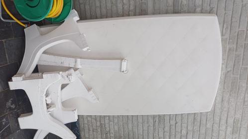 Gratis tuintafel, Tuin en Terras, Tuintafels, Gebruikt, Rechthoekig, Plastic, Ophalen