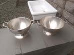 2 inoxen soepterinnes, Ophalen of Verzenden