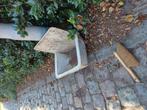 oude wasbak, Ophalen