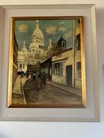 TABLEAU REPRODUCTION - MAURICE UTRILLO - LE SACRÉ COEUR, Antiek en Kunst, Ophalen