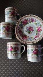 Set 4 bordjes en tasjes, Enlèvement, Comme neuf