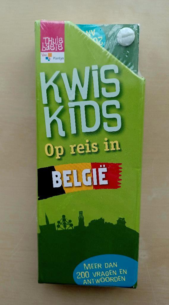 NIEUW - Kwis Kids/ Op reis in België, Kinderen en Baby's, Speelgoed | Educatief en Creatief, Taal en Lezen, Ontdekken, Ophalen of Verzenden