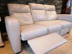 Leder salon, Huis en Inrichting, Zetels | Zetels en Chaises Longues, Ophalen, Zo goed als nieuw