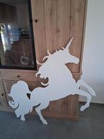 Eenhoorn hout, Ophalen, Zo goed als nieuw, Wanddecoratie