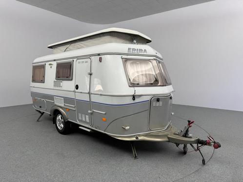 Eriba Touring Troll 540 GT Enkelebedden Voortent Serviceluik, Caravans en Kamperen, Caravans, Overige, Eriba, 2 aparte bedden