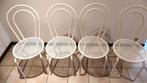 Vintage Thonet stoelen wit, Huis en Inrichting, Ophalen, Gebruikt
