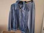 Zacht huispak vest met broek xl nieuwstaat, Kleding | Dames, Homewear, Ophalen of Verzenden, Nieuw, Blauw