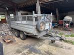 Aanhangwagen kipper 320x200 3.5 ton met loofrekken, Ophalen, Gebruikt