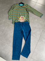 Woody pyjama 12 j thema bever, Kinderen en Baby's, Nacht- of Onderkleding, Ophalen of Verzenden, Zo goed als nieuw, Jongen