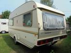 tabbert comtesse 450,vast wc,2x treinzit of bed,wc casette, Caravans en Kamperen, Tabbert, Bedrijf, Treinzit, Dwarsbed