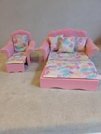 Barbies salonzetels en 3 Cutie revaels, Ophalen, Zo goed als nieuw