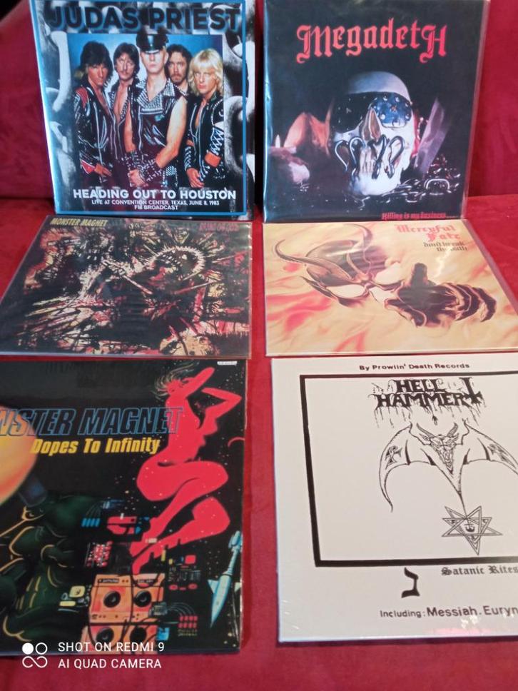 SIN89/Monster Magnet/Judas Priest/Rush/Megadeth/Me, Cd's en Dvd's, Vinyl | Overige Vinyl, Zo goed als nieuw, 12 inch, Ophalen of Verzenden
