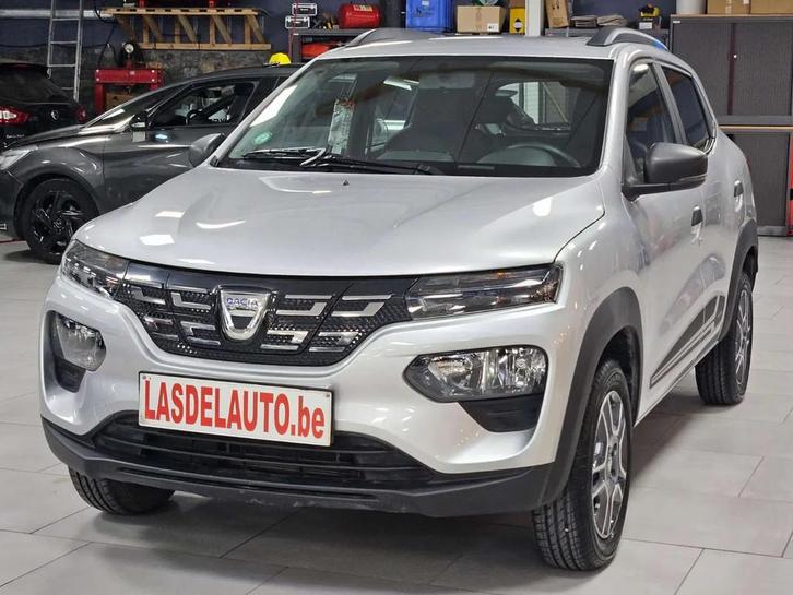 Dacia Spring 27.4 kWh Auto CAMERA Clim Cruise Gps Blue Cuir, Auto's, Dacia, Bedrijf, Te koop, Spring, ABS, Achteruitrijcamera