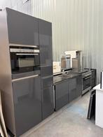 Complete Rechte Keuken Greeploos + Apparatuur + GEDEMONTEERD, Huis en Inrichting, Keuken | Complete keukens, Ophalen of Verzenden