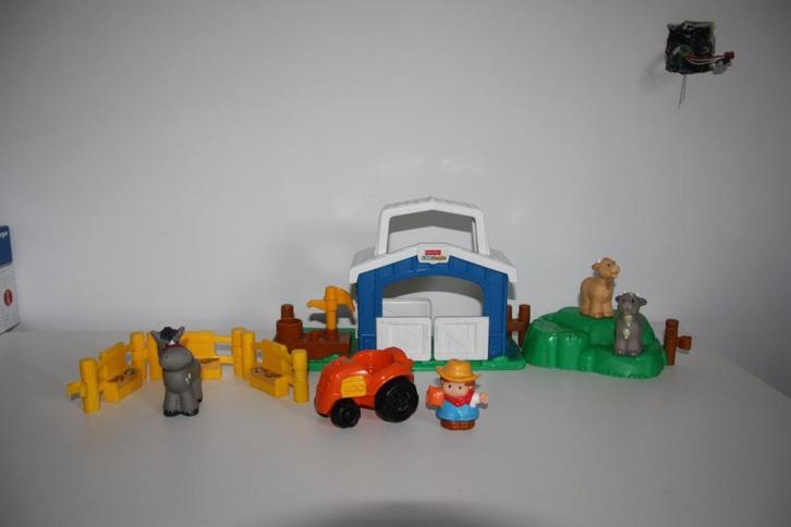 little people boerderij huis met figuurtjes, Kinderen en Baby's, Speelgoed | Fisher-Price, Gebruikt, Ophalen of Verzenden