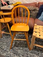 2 vintage kinderstoelen, Huis en Inrichting, Stoelen, Ophalen, Gebruikt, Twee, Bruin