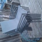 6 tuinstoelen, Ophalen, Zo goed als nieuw, Aluminium, Stapelbaar
