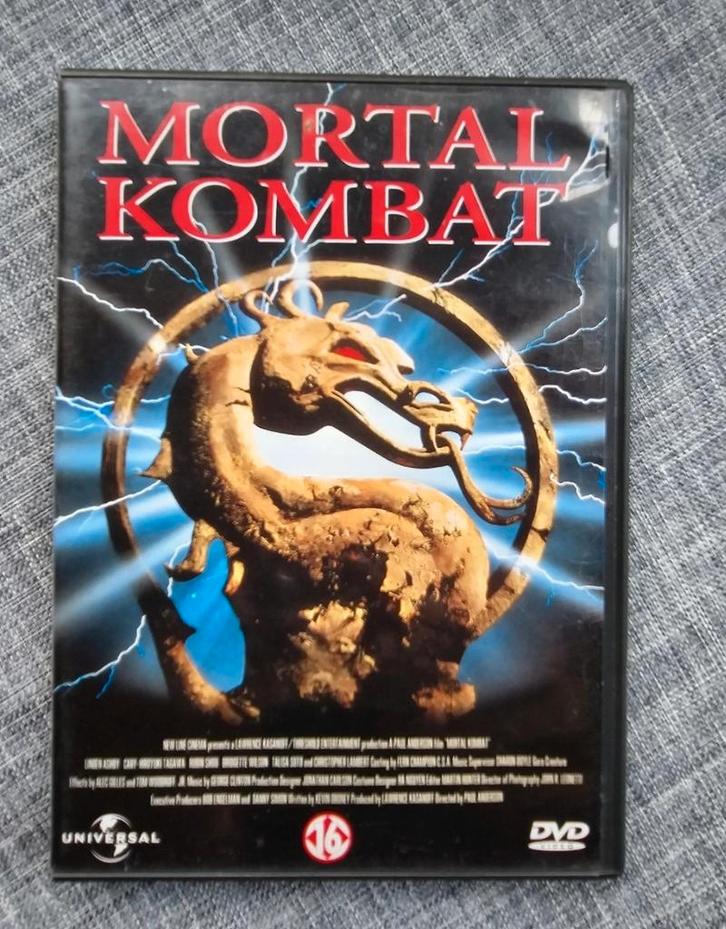 Mortal Kombat (1995), Cd's en Dvd's, Dvd's | Science Fiction en Fantasy, Zo goed als nieuw, Ophalen of Verzenden