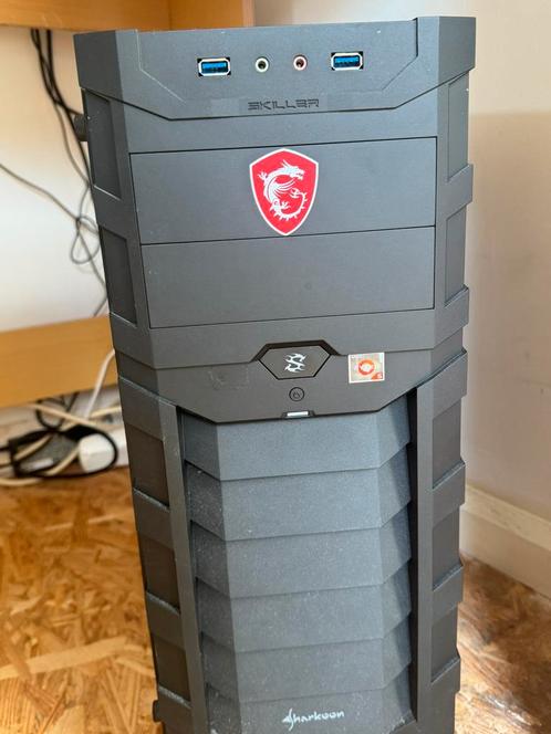 Gaming Pc Sharkoon Skiller SGC1 Addressable RGB, Computers en Software, Desktop Pc's, Zo goed als nieuw, 3 tot 4 Ghz, HDD, SSD
