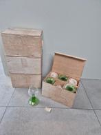 24 vintage gegraveerde Roemer glazen "Véritable Bohème", Antiek en Kunst, Ophalen of Verzenden