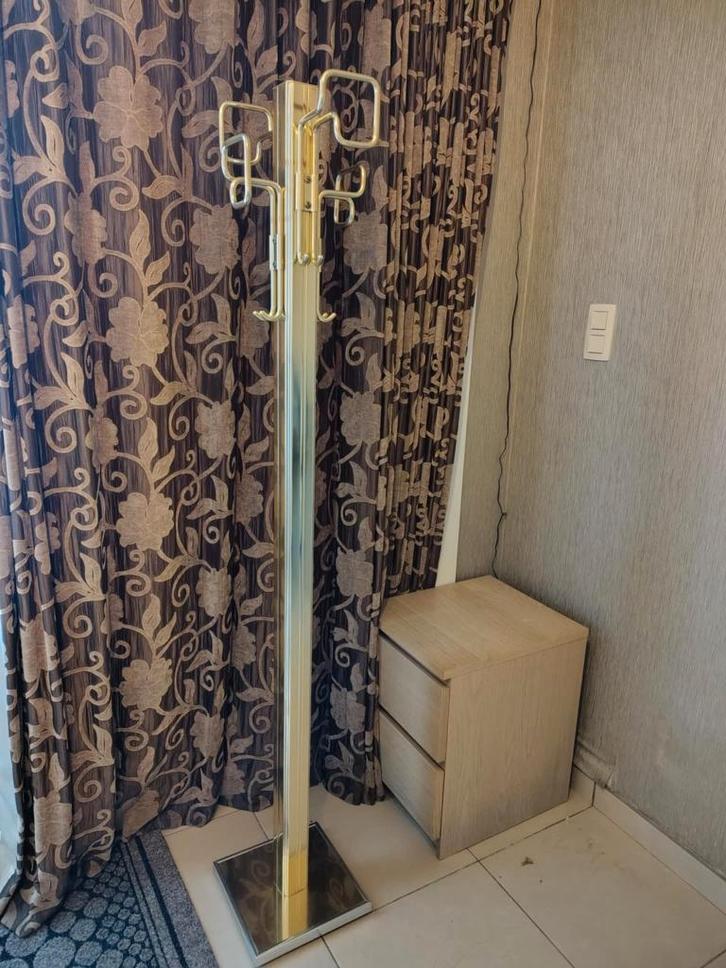 Belgo Chrom Design Kapstok Hollywood Regency, Antiek en Kunst, Antiek | Woonaccessoires, Ophalen