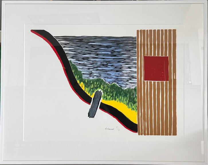 ROGER RAVEEL  La côte d'Azur, Antiquités & Art, Art | Autres Art, Enlèvement