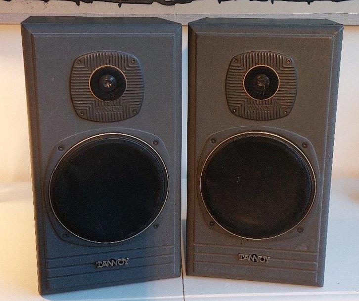TANNOY System 2 bookshelf monitors (NFM), Audio, Tv en Foto, Luidsprekerboxen, Gebruikt, Front, Rear of Stereo speakers, 60 tot 120 watt