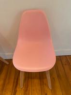 Lot de 4 chaises roses et 2 grises, Maison & Meubles, Chaises, Enlèvement, Comme neuf, Bois