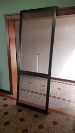 Schuifvliegenraam vliegenhor aluminium RAL 9005 zwart, Overige typen, 225 cm of meer, Ophalen, 75 tot 150 cm